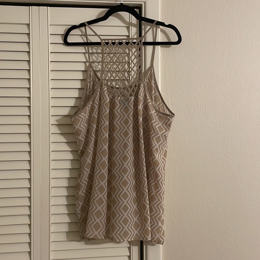 Geometric Long Tank - Picture 2 of 4